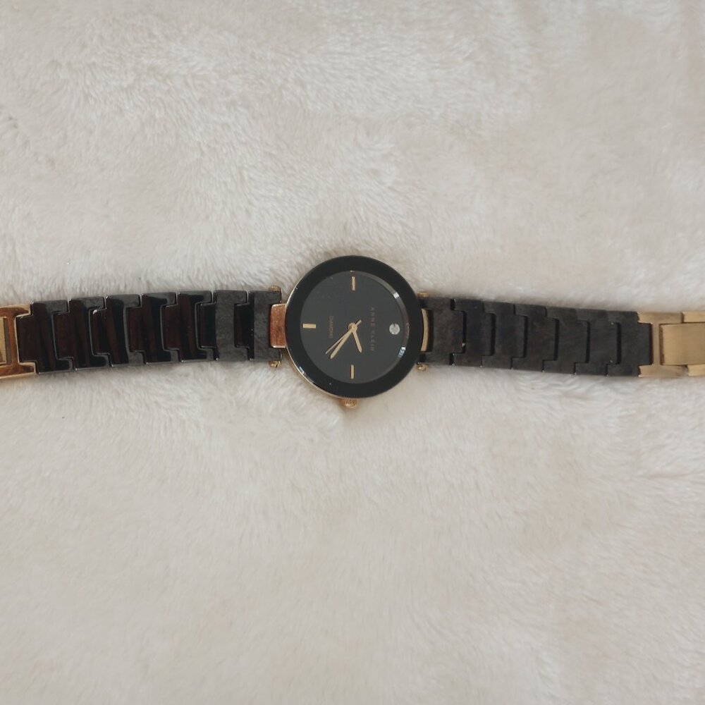 Anne Klein Black Ceramic Watch